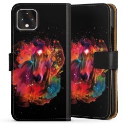 Sideflip mit langer Lasche schwarz