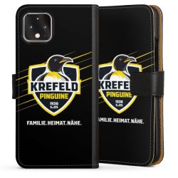 Sideflip mit langer Lasche schwarz