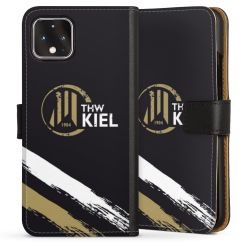 Sideflip mit langer Lasche schwarz