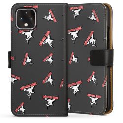 Sideflip mit langer Lasche schwarz