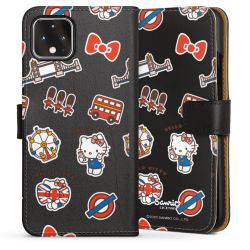 Sideflip mit langer Lasche schwarz