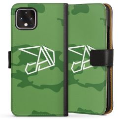 Sideflip mit langer Lasche schwarz