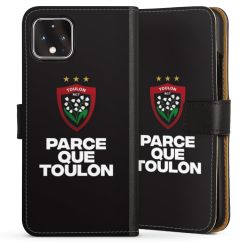 Sideflip mit langer Lasche schwarz