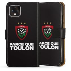 Sideflip mit langer Lasche schwarz