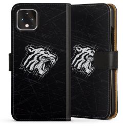 Sideflip mit langer Lasche schwarz