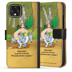 Sideflip mit langer Lasche schwarz