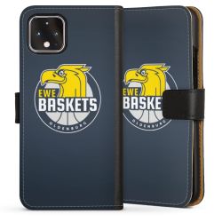 Sideflip mit langer Lasche schwarz