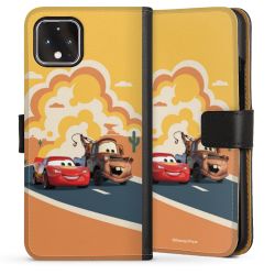 Sideflip mit langer Lasche schwarz