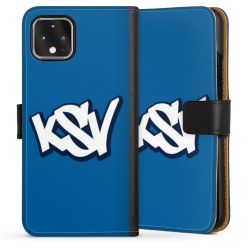 Sideflip mit langer Lasche schwarz