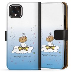 Sideflip mit langer Lasche schwarz