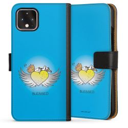 Sideflip mit langer Lasche schwarz