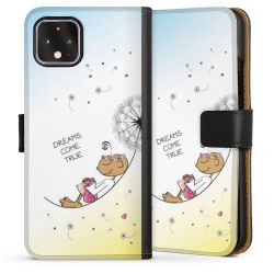 Sideflip mit langer Lasche schwarz