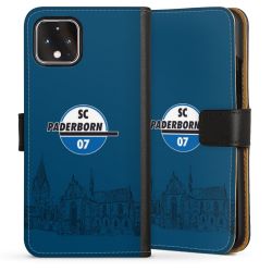 Sideflip mit langer Lasche schwarz