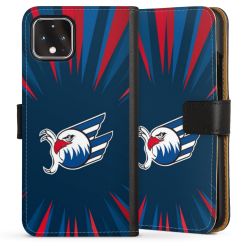 Sideflip mit langer Lasche schwarz