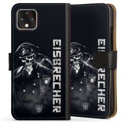 Sideflip mit langer Lasche schwarz