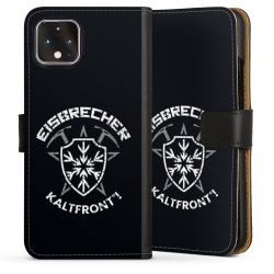 Sideflip mit langer Lasche schwarz