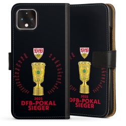 Sideflip mit langer Lasche schwarz