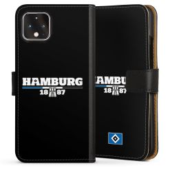 Sideflip mit langer Lasche schwarz