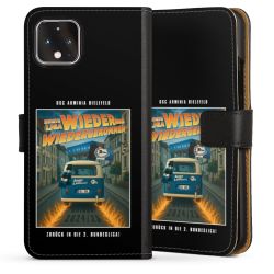 Sideflip mit langer Lasche schwarz