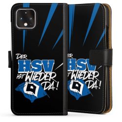 Sideflip mit langer Lasche schwarz