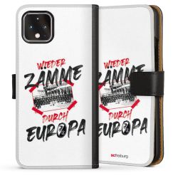 Sideflip mit langer Lasche schwarz