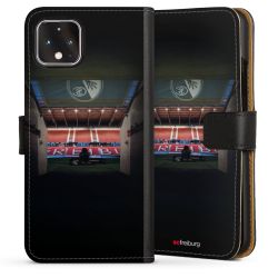 Sideflip mit langer Lasche schwarz