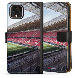 Sideflip mit langer Lasche schwarz