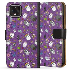 Sideflip mit langer Lasche schwarz