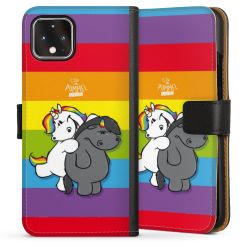 Sideflip mit langer Lasche schwarz