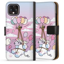 Sideflip mit langer Lasche schwarz