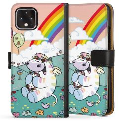 Sideflip mit langer Lasche schwarz