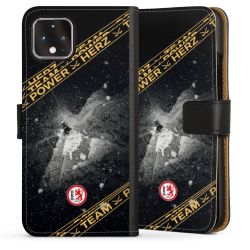 Sideflip mit langer Lasche schwarz