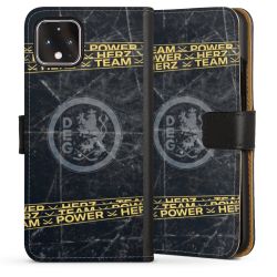 Sideflip mit langer Lasche schwarz