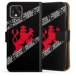 Sideflip mit langer Lasche schwarz