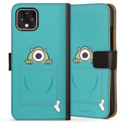 Sideflip mit langer Lasche schwarz