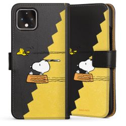 Sideflip mit langer Lasche schwarz