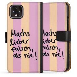 Sideflip mit langer Lasche schwarz