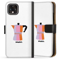 Sideflip mit langer Lasche schwarz