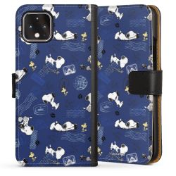 Sideflip mit langer Lasche schwarz