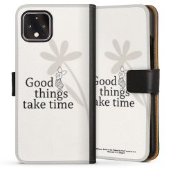 Sideflip mit langer Lasche schwarz