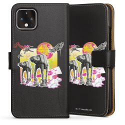 Sideflip mit langer Lasche schwarz