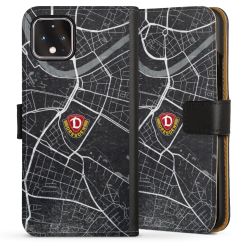 Sideflip mit langer Lasche schwarz