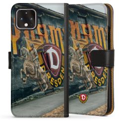 Sideflip mit langer Lasche schwarz