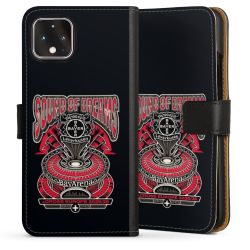 Sideflip mit langer Lasche schwarz