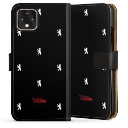 Sideflip mit langer Lasche schwarz