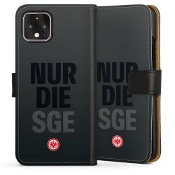 Sideflip mit langer Lasche schwarz