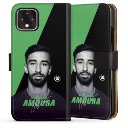 Sideflip mit langer Lasche schwarz