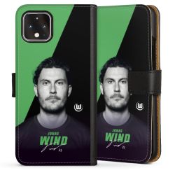 Sideflip mit langer Lasche schwarz