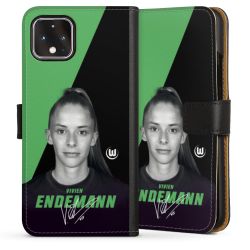 Sideflip mit langer Lasche schwarz