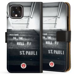 Sideflip mit langer Lasche schwarz